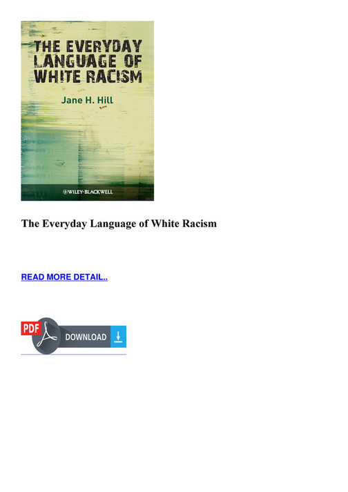Allen - eBOOK The Everyday Language of White Racism - Page 1 - Created with Publitas.com