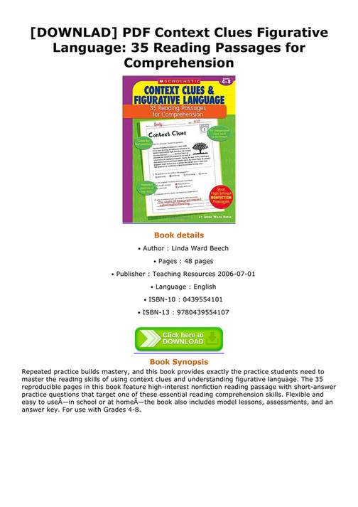 Weston downlad pdf context clues figurative language 35 reading