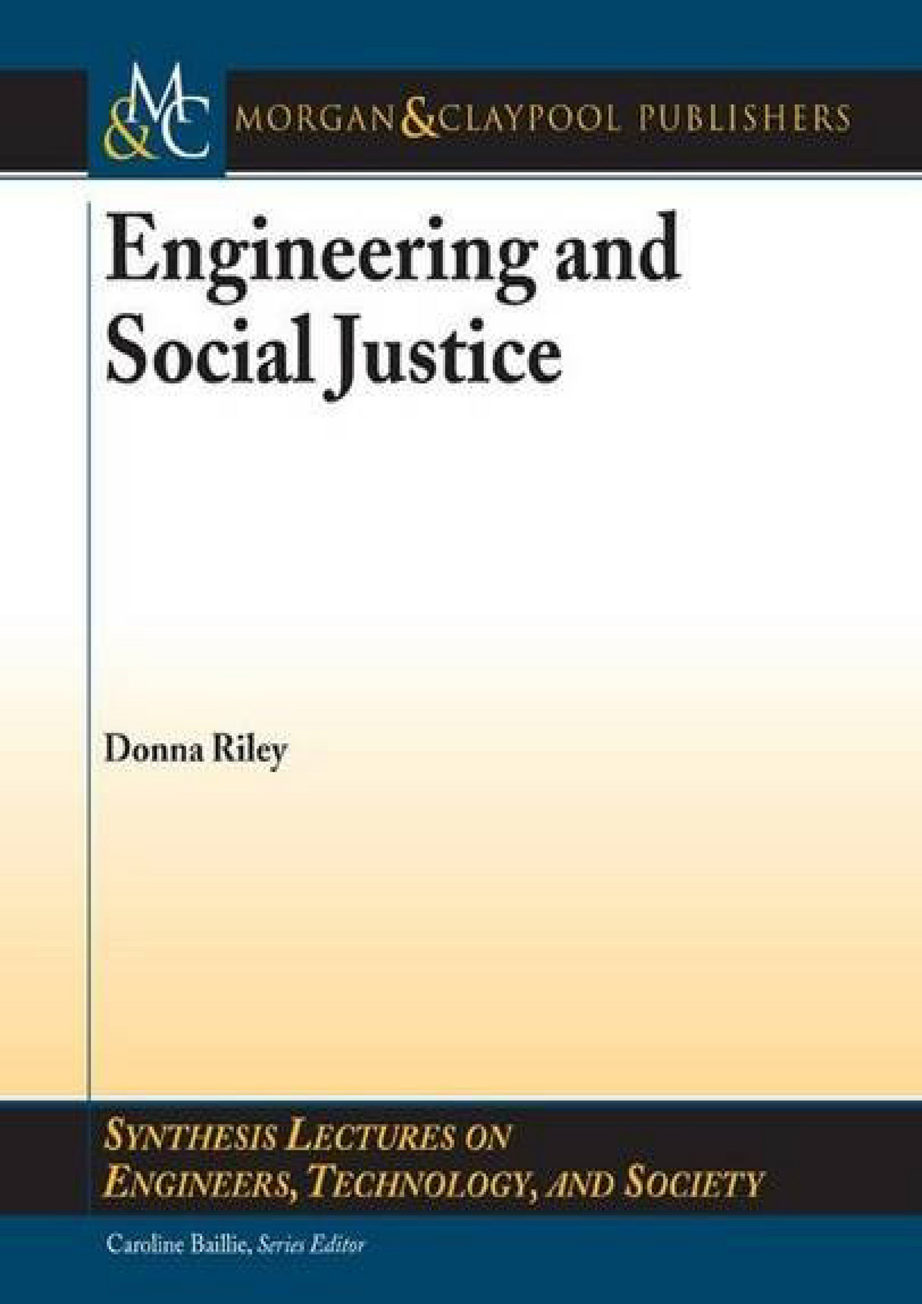 Mclellan READ Engineering and Social Justice Synthesis Lectures on