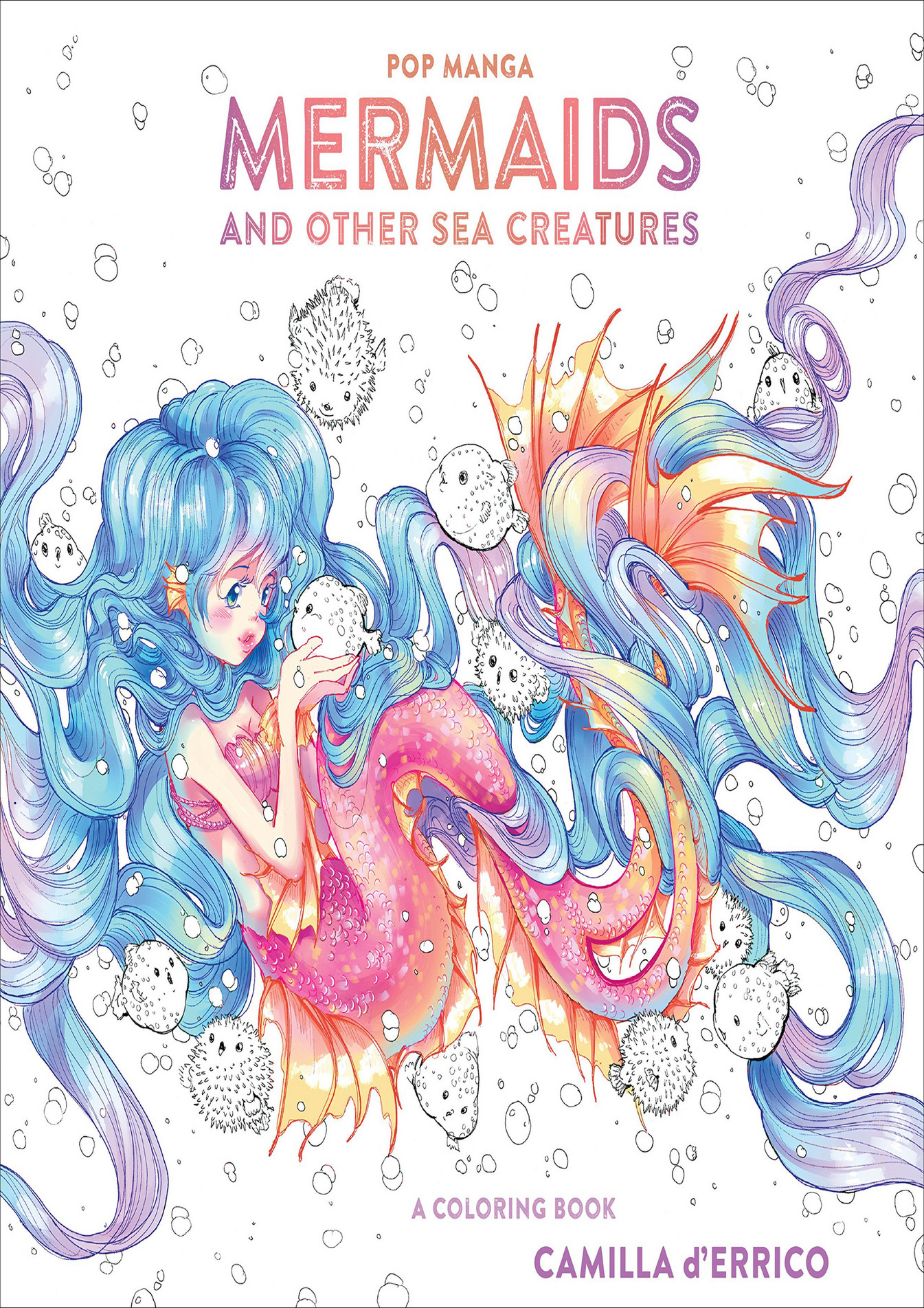 Steven - EBOOK Pop Manga Mermaids and Other Sea Creatures A Coloring ...