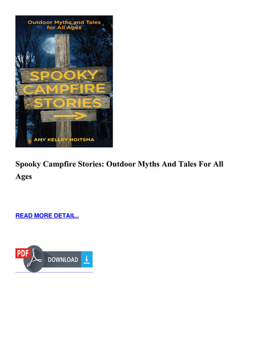 Scotty - BOOK Spooky Campfire Stories Outdoor Myths And Tales For All ...