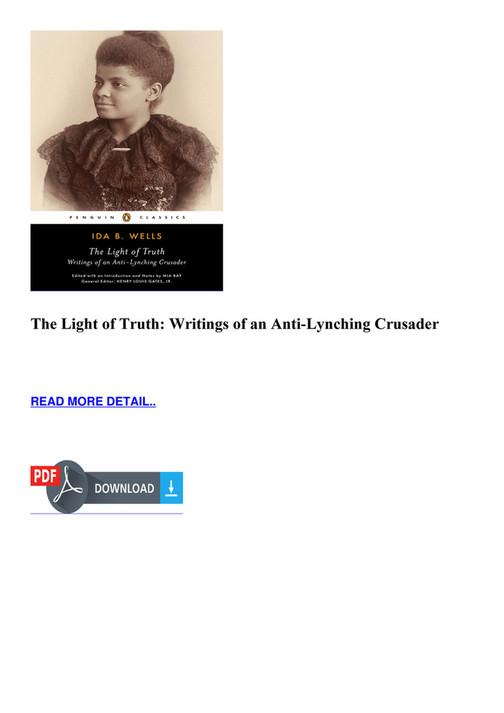 Scotty - BOOK The Light of Truth Writings of an Anti Lynching Crusader - Page 1 - Created with ...