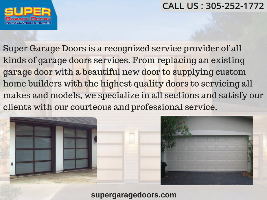 Super Garage Doors Door Installation Miami Page 2