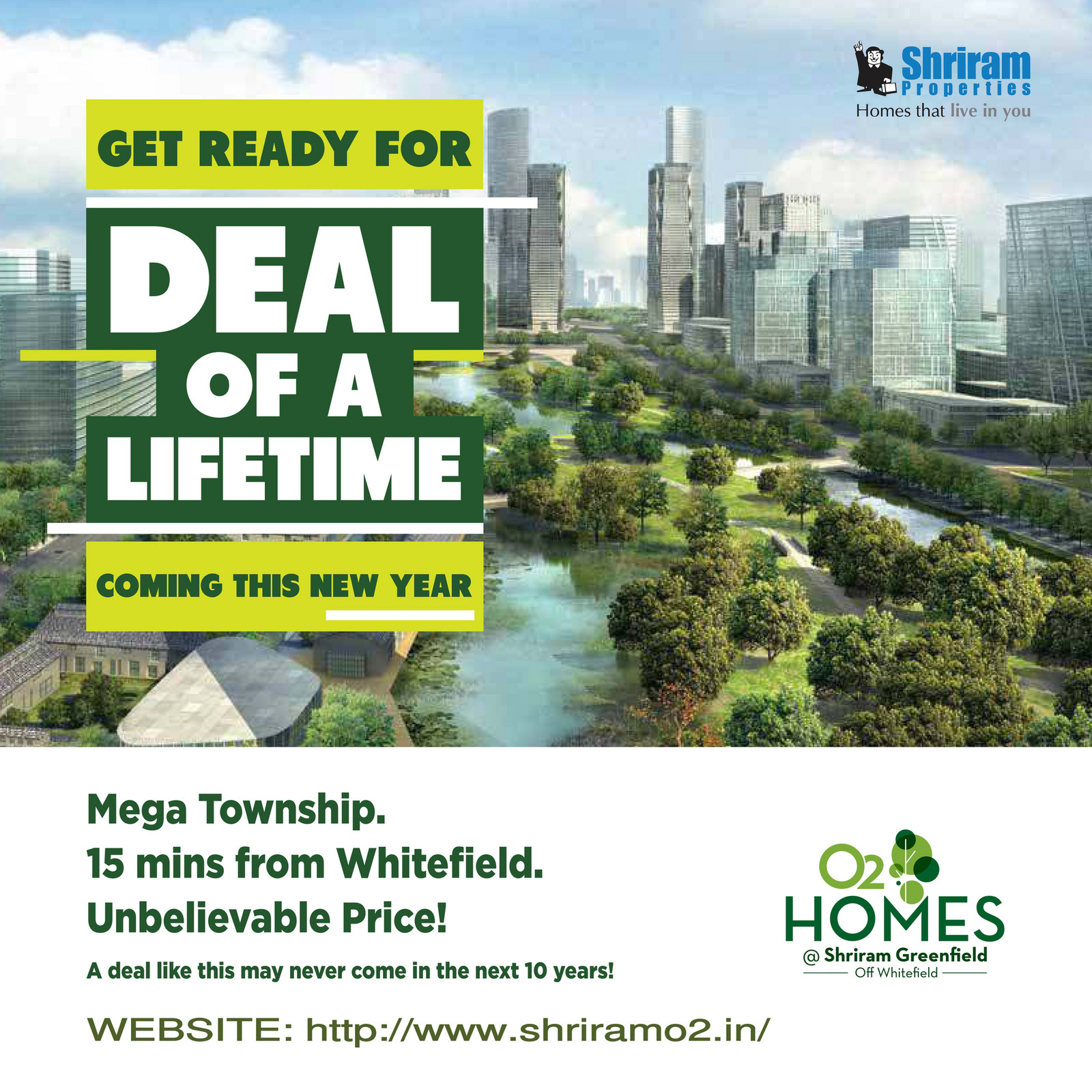 Real Estate O2 Homes At Shriram Greenfield Page 1 Created with