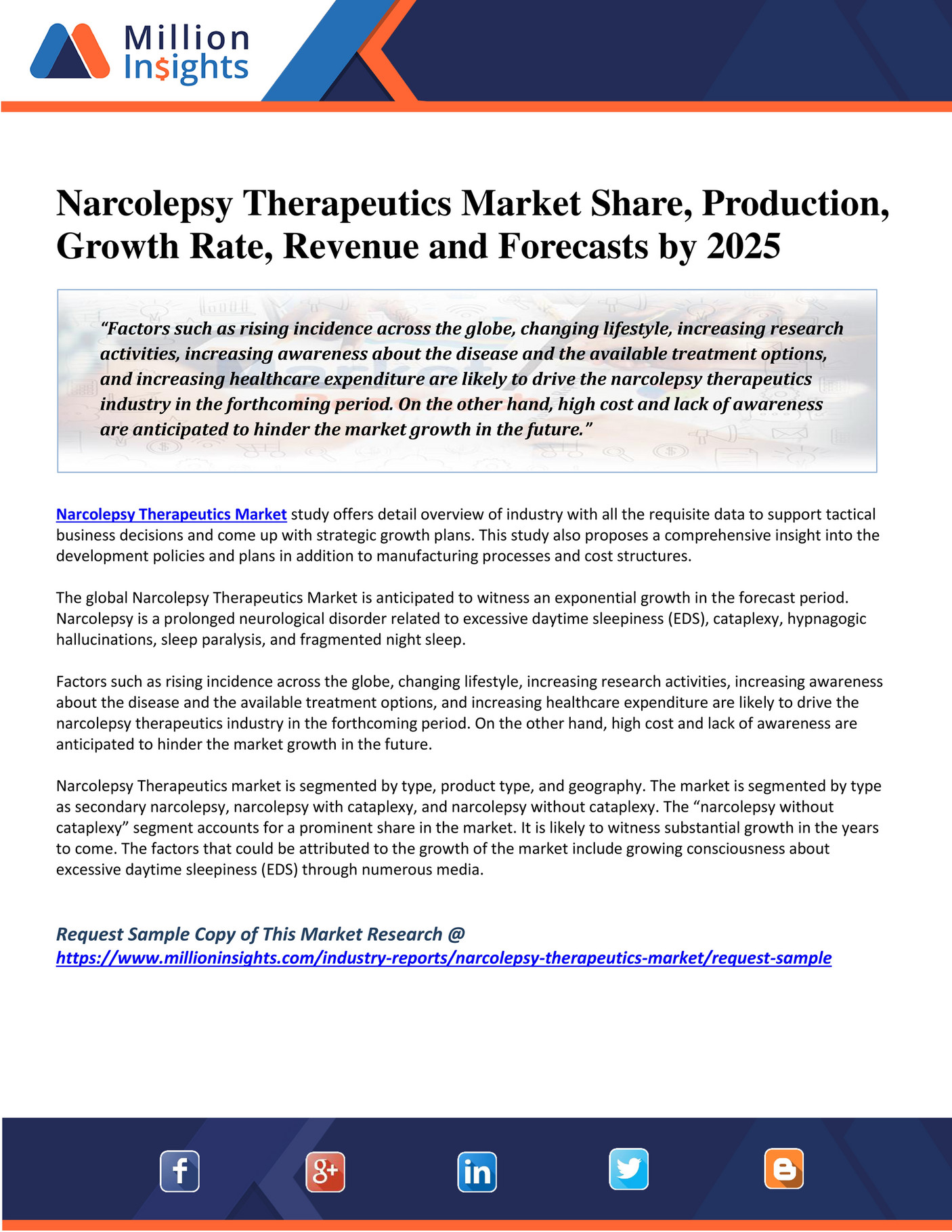 The Narcolepsy Market: A Deep Dive into Untapped Potential