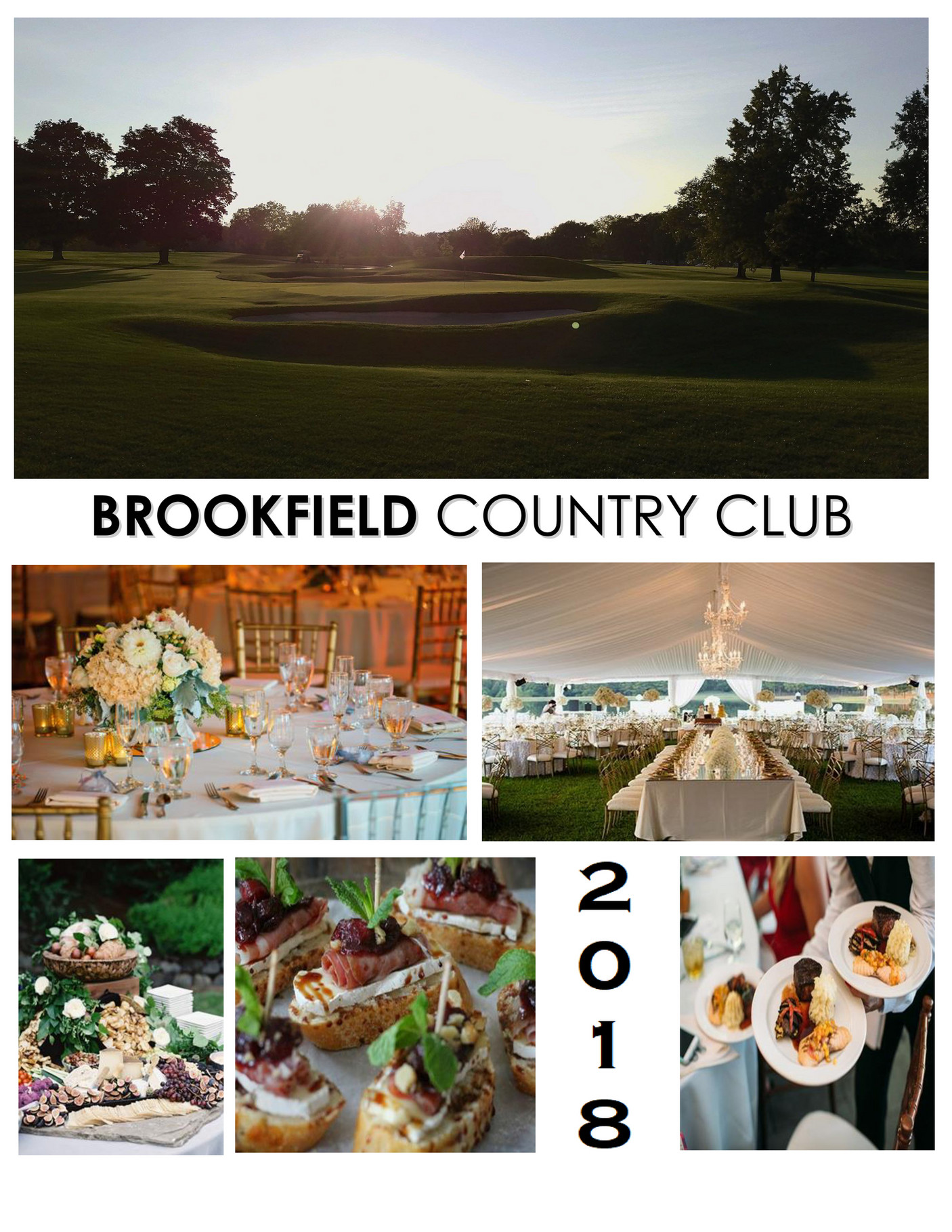 Brookfield Country Club 2018 Brookfield Country Club Catering Menu