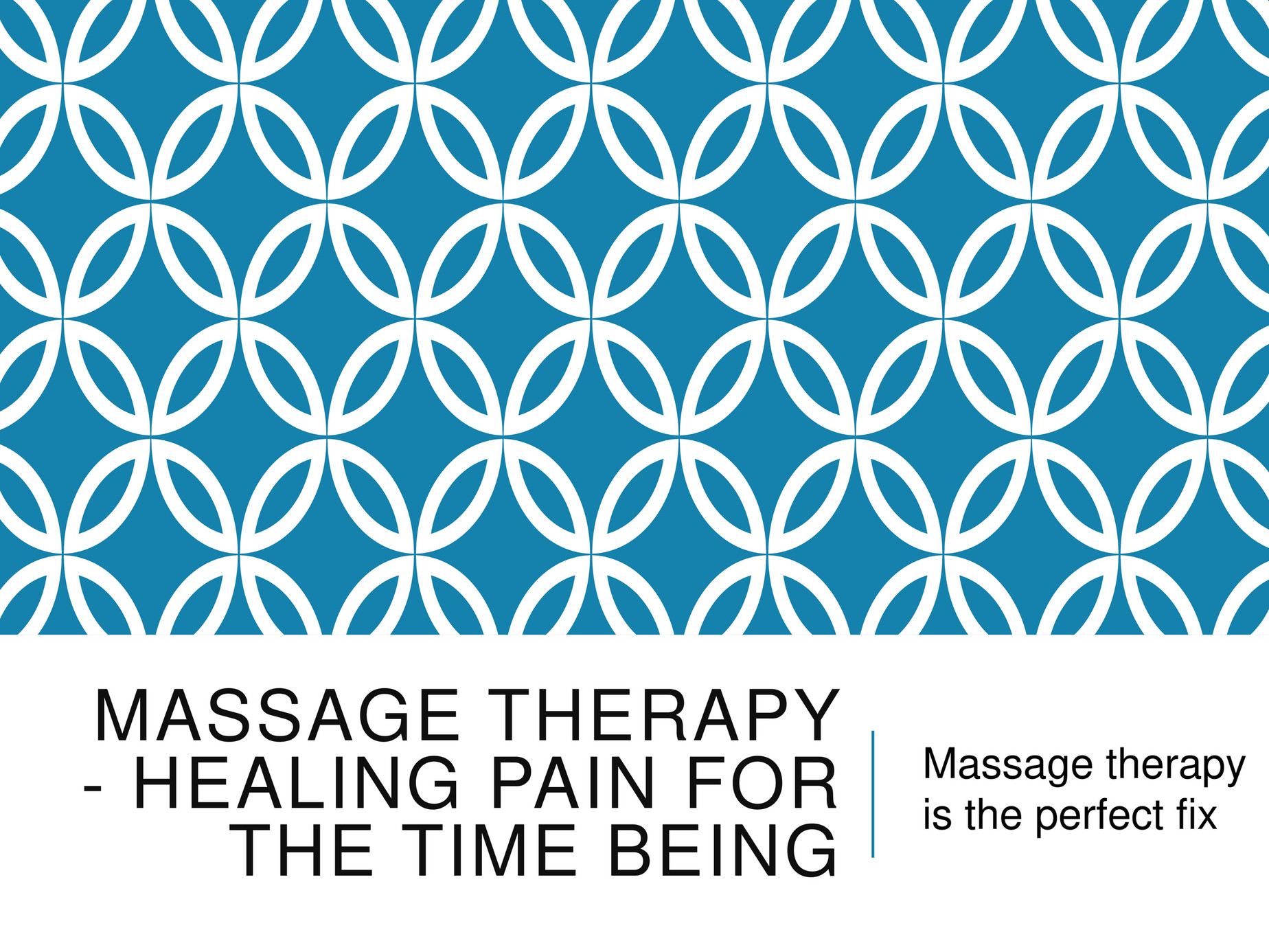 Body Restoration Massage Therapy Healing Pain For The Time Being