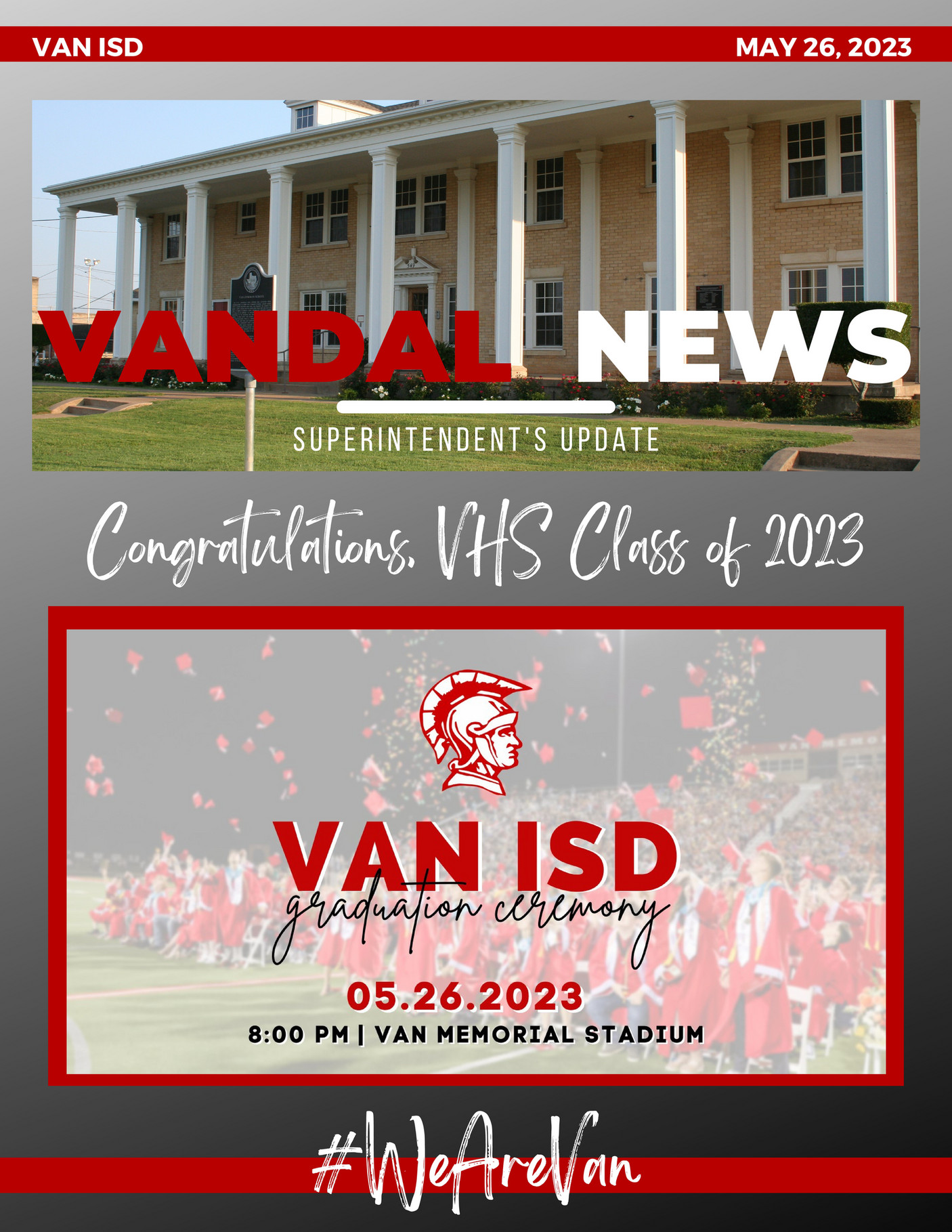 Van ISD Superintendent's Update Page 67 Created with