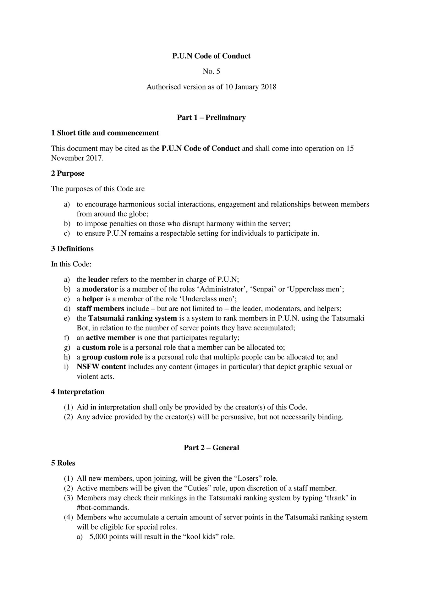 My publications Code of Conduct Page 1 Created with