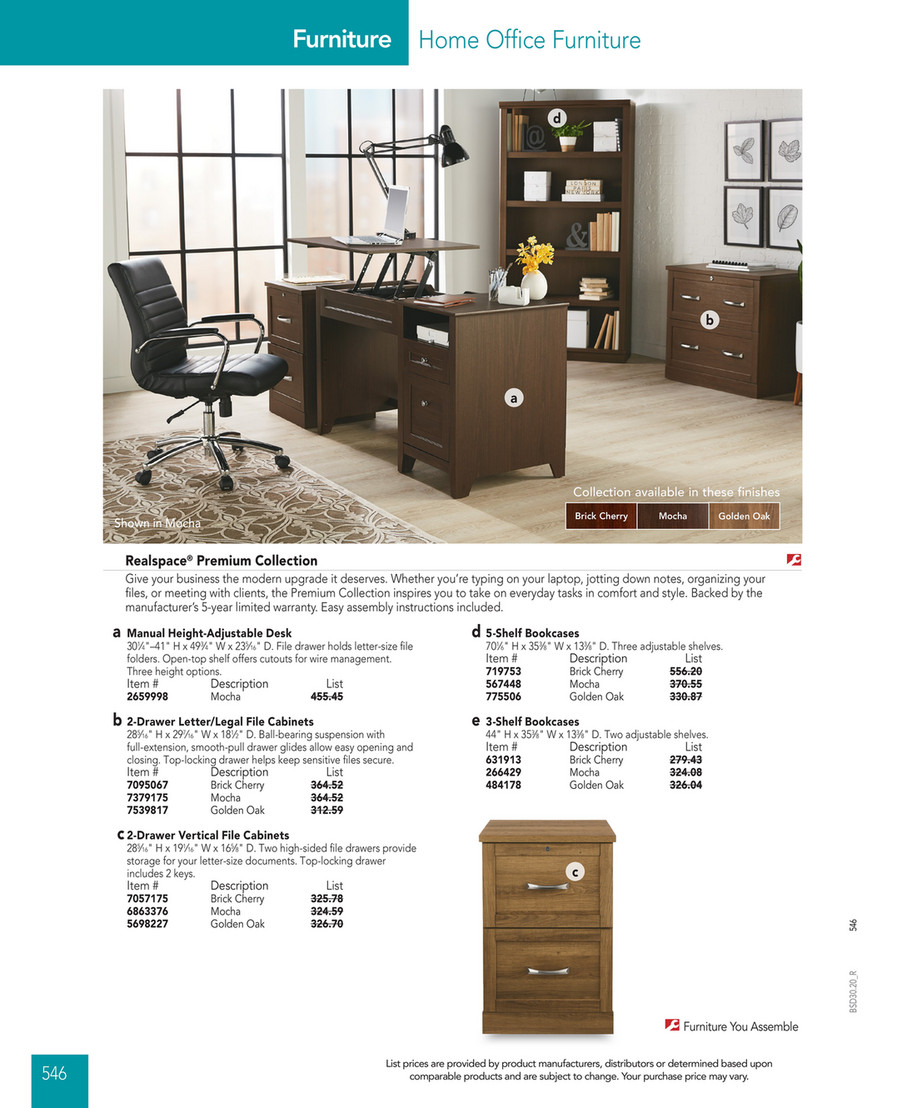 Realspace Premium Letter Size Vertical File Cabinet 2 Drawers Brick Cherry Vertical File Cabinets