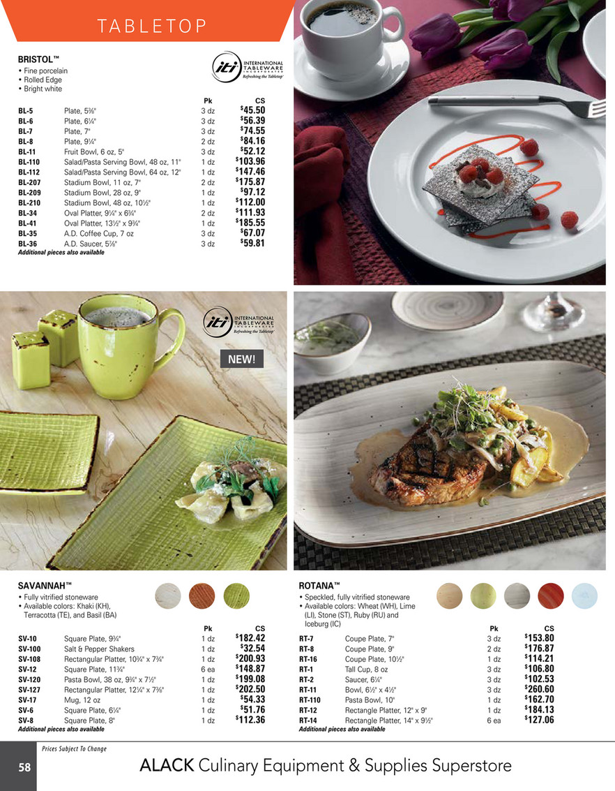 Alack Culinary Alack Catalog Page 62 63 Created With Publitas Com