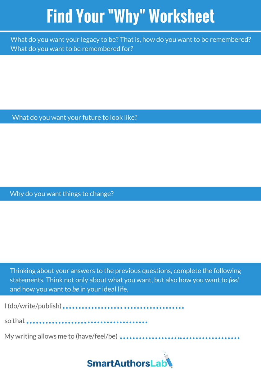 SmartAuthorsLab - Find your _why_ worksheet - Page 5 - Created with  Publitas.com