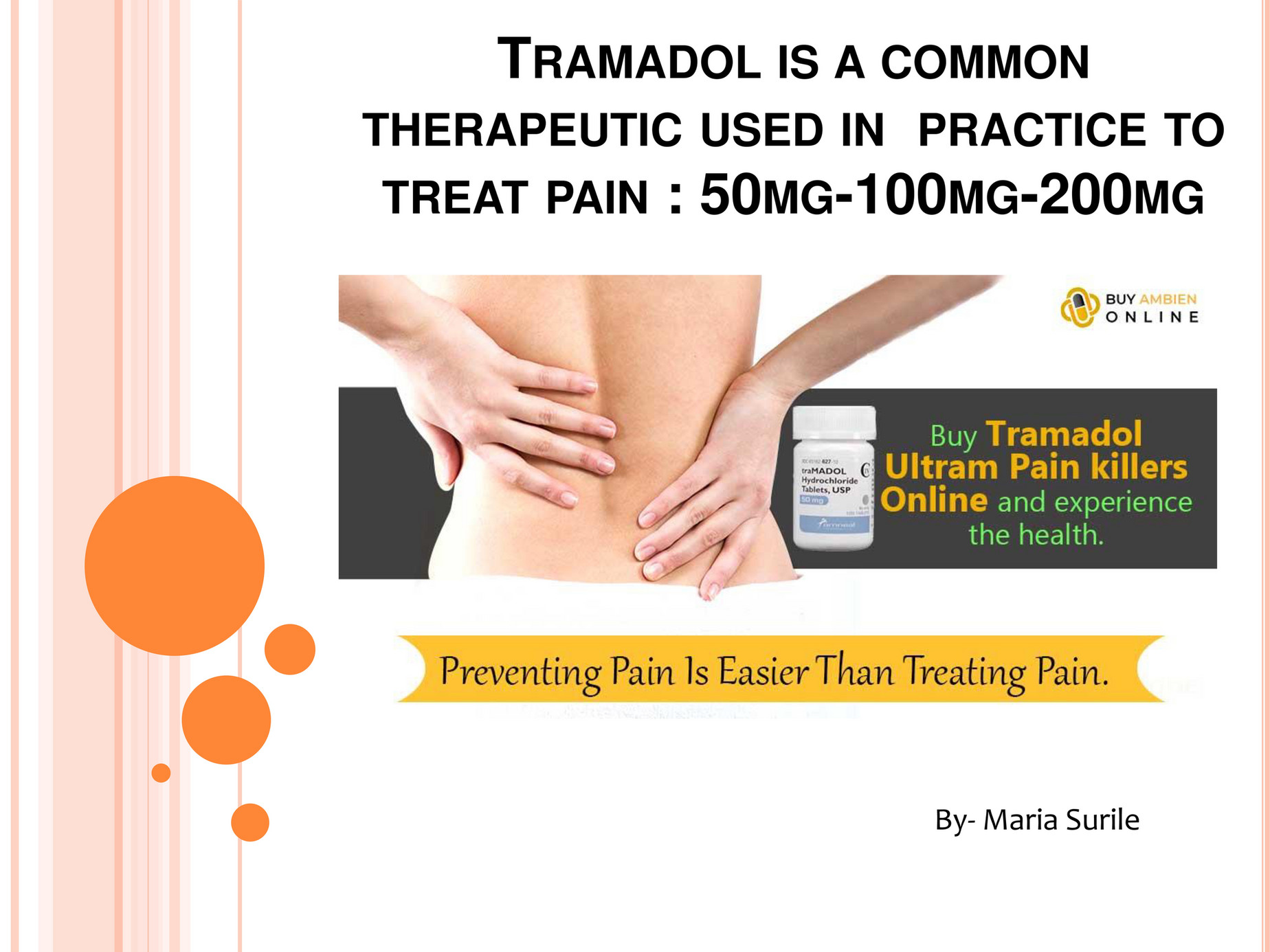 Orange Tramadol 200mg