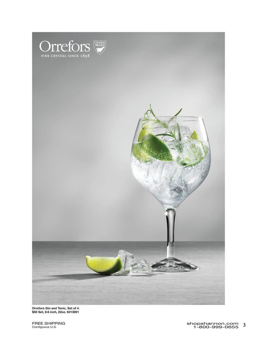 Gin and Tonic - Orrefors US