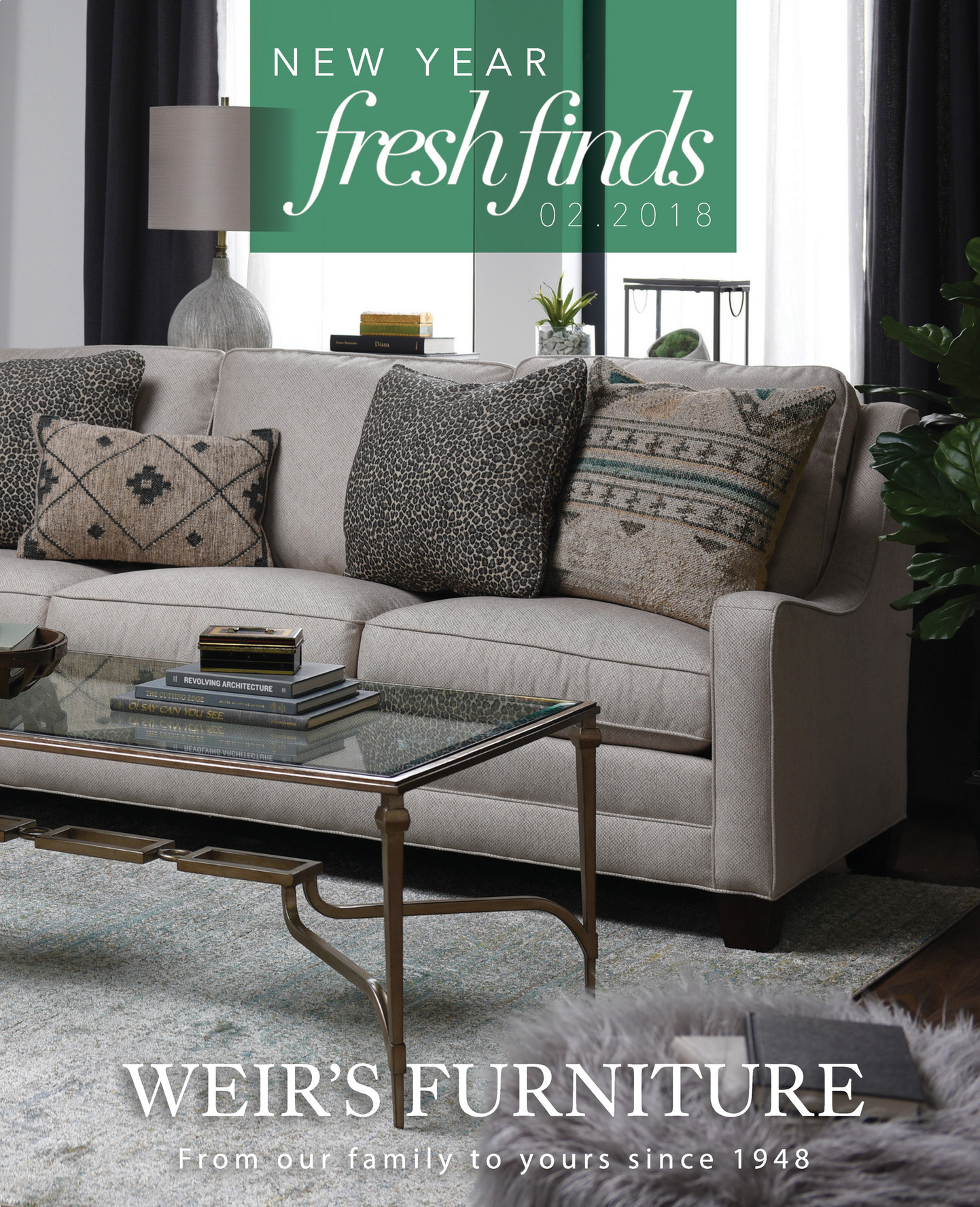 Weir's Furniture New Year Fresh Finds Page 1 Created with
