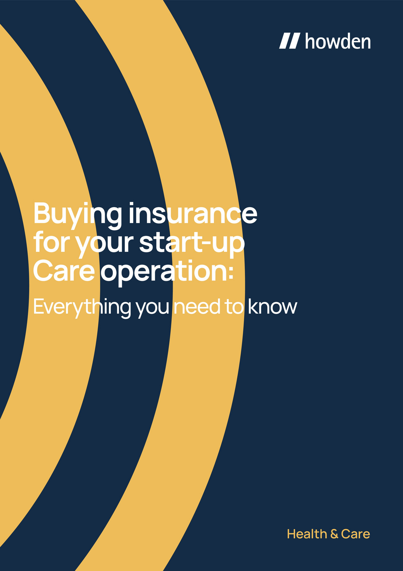 Howden Insurance Brokers Ltd Howden Care QCS New Starter