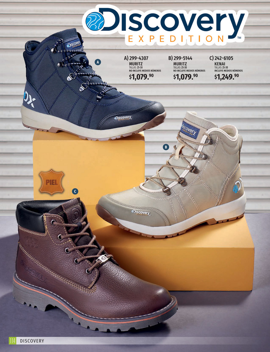 botas discovery andrea
