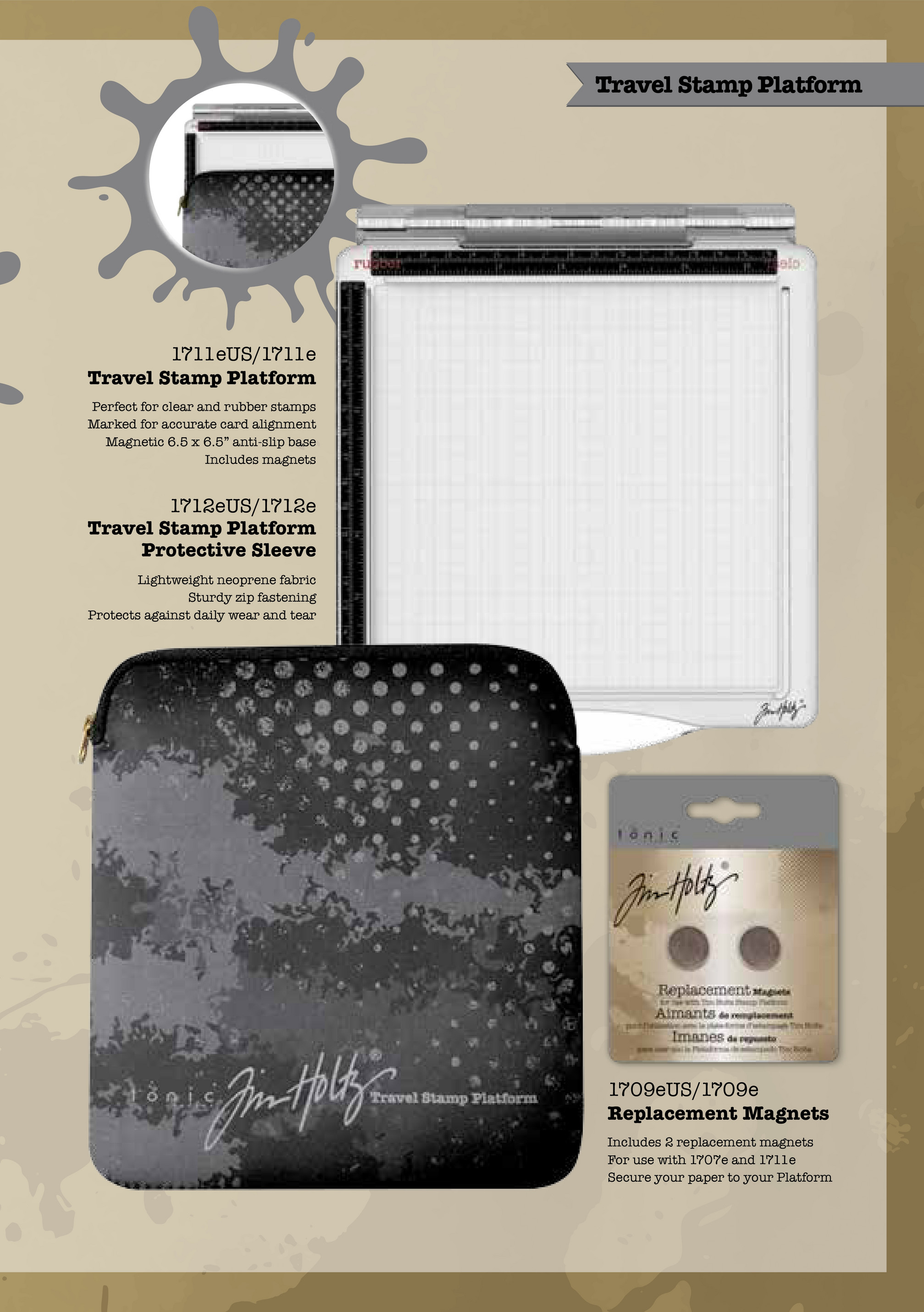 What is a Tim Holtz Stamping Platform? – Tonic Studios