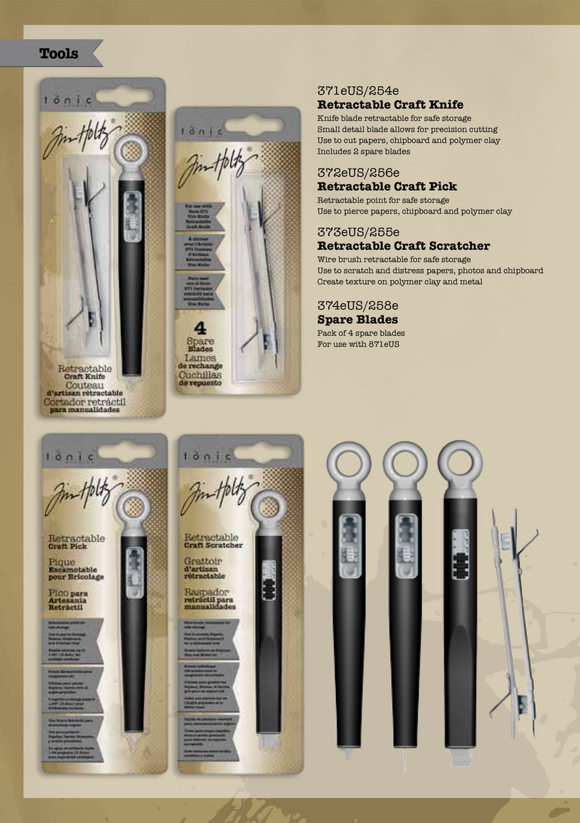 Tonic Studios Ltd - Tim Holtz New Product Guide - Page 8-9