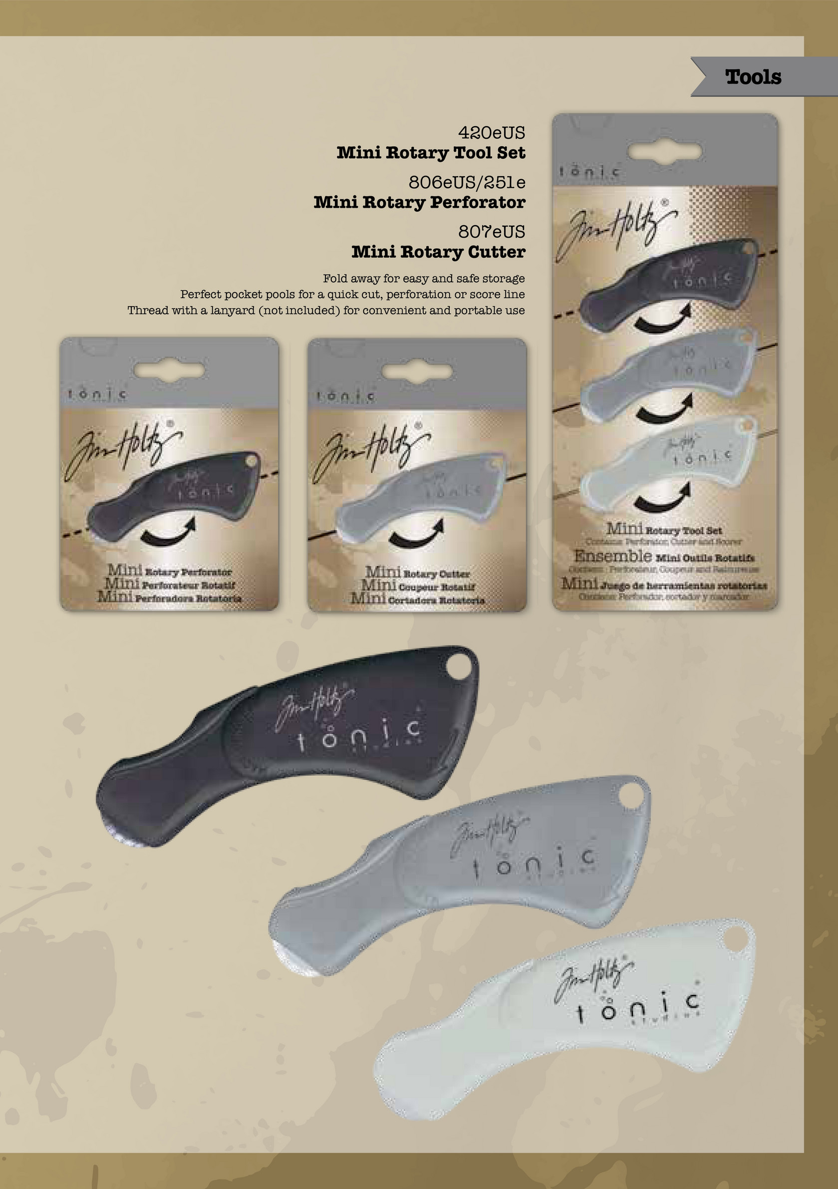 Tonic Studios Ltd - Tim Holtz New Product Guide - Page 8-9