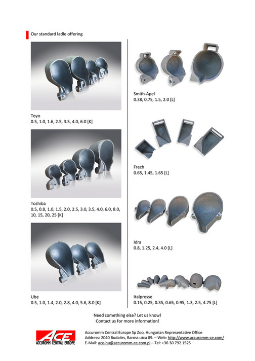Accuromm Central Europe Sp. Z o.o. - ACE Ladles - Page 1 - Created with ...