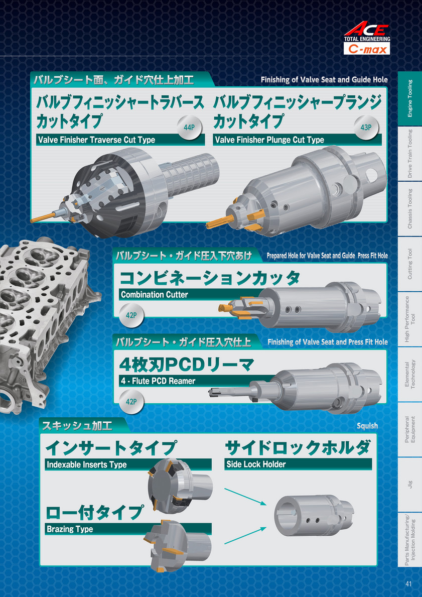 CMAX FUJI SEIKO Tooling catalog 2013 - Page 40-41 - Created with