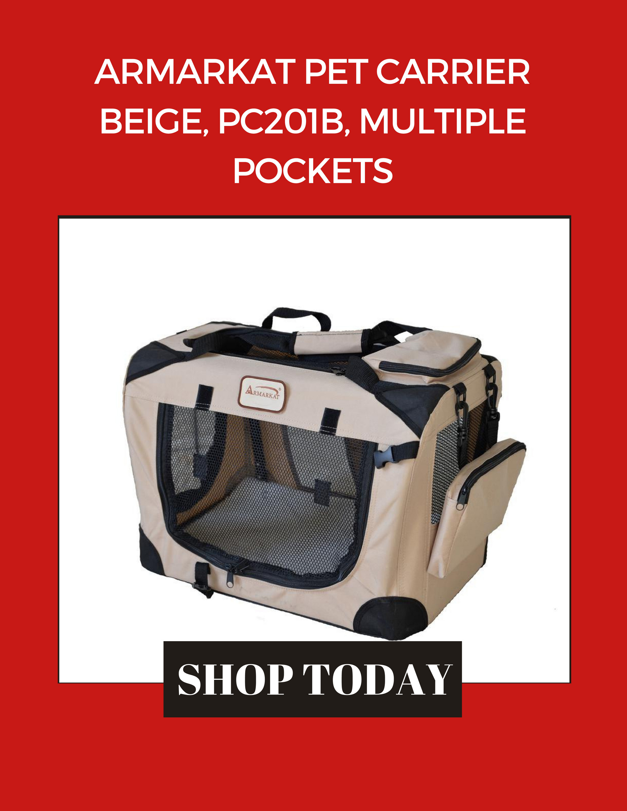 Armarkat Pet Carrier PC201B Beige