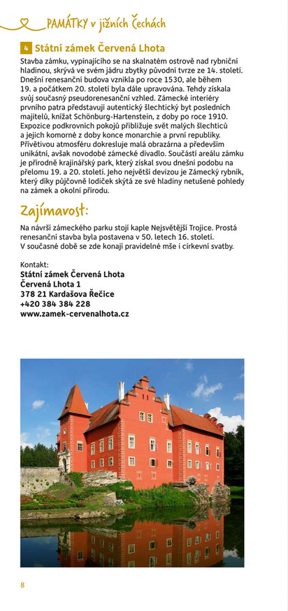 Památky v jižních Čechách CZ Page 89