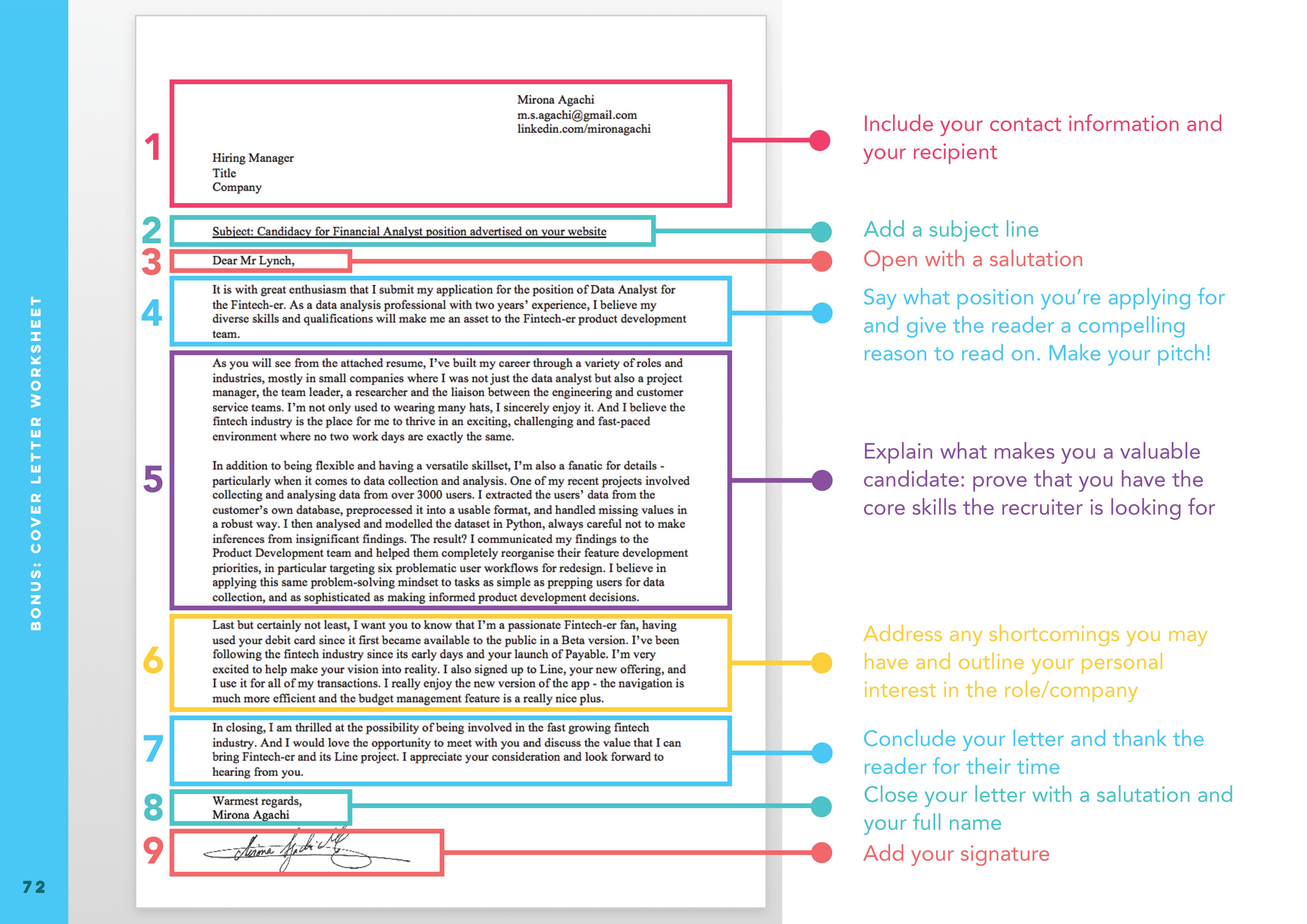 Smaato Byt Cover Letter Worksheet Page 2 Created With Publitas Com