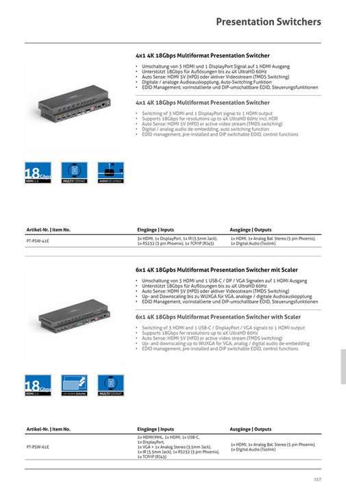 PureLink Catalogue 2022 | Install. Connect. Perform. - Page 156-157 ...