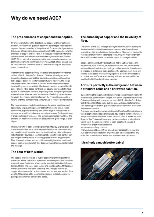 PureLink GmbH | AOC - Active Optical Cables - Page 4-5 - Created with ...
