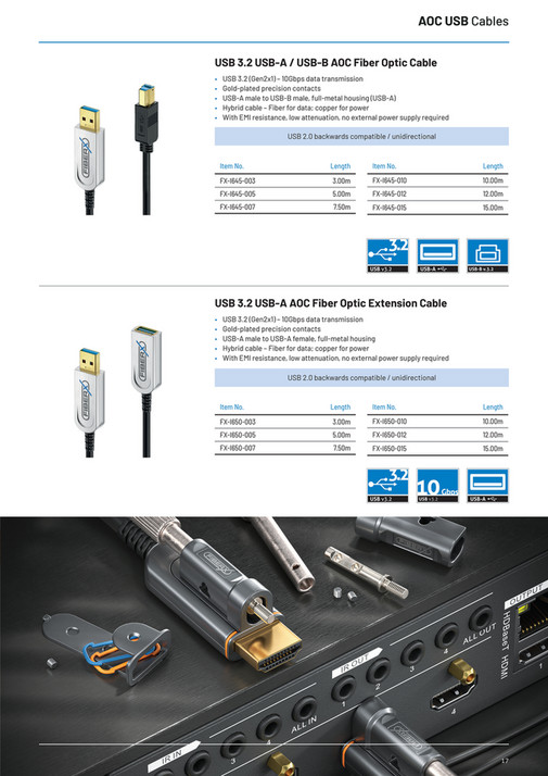 PureLink GmbH | AOC - Active Optical Cables - Page 14-15 - Created with ...