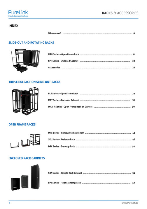 Purelink Racks PureLink GmbH - PureLink_Rack_Catalogue - Page 5 - Created with ...