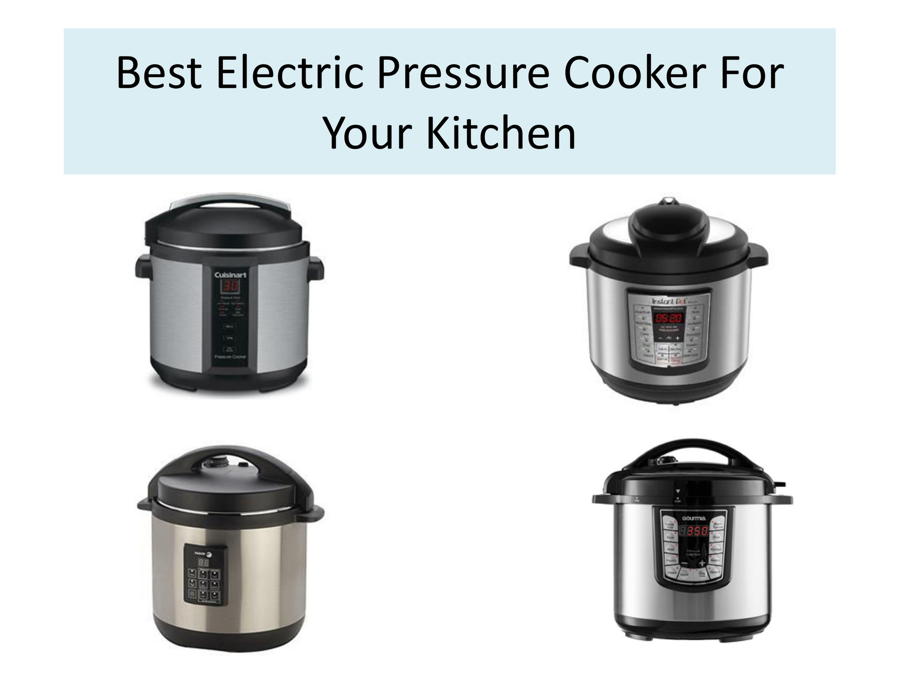 williamflender - Best Electric Pressure Cooker For Your Kitchen 2018 ...
