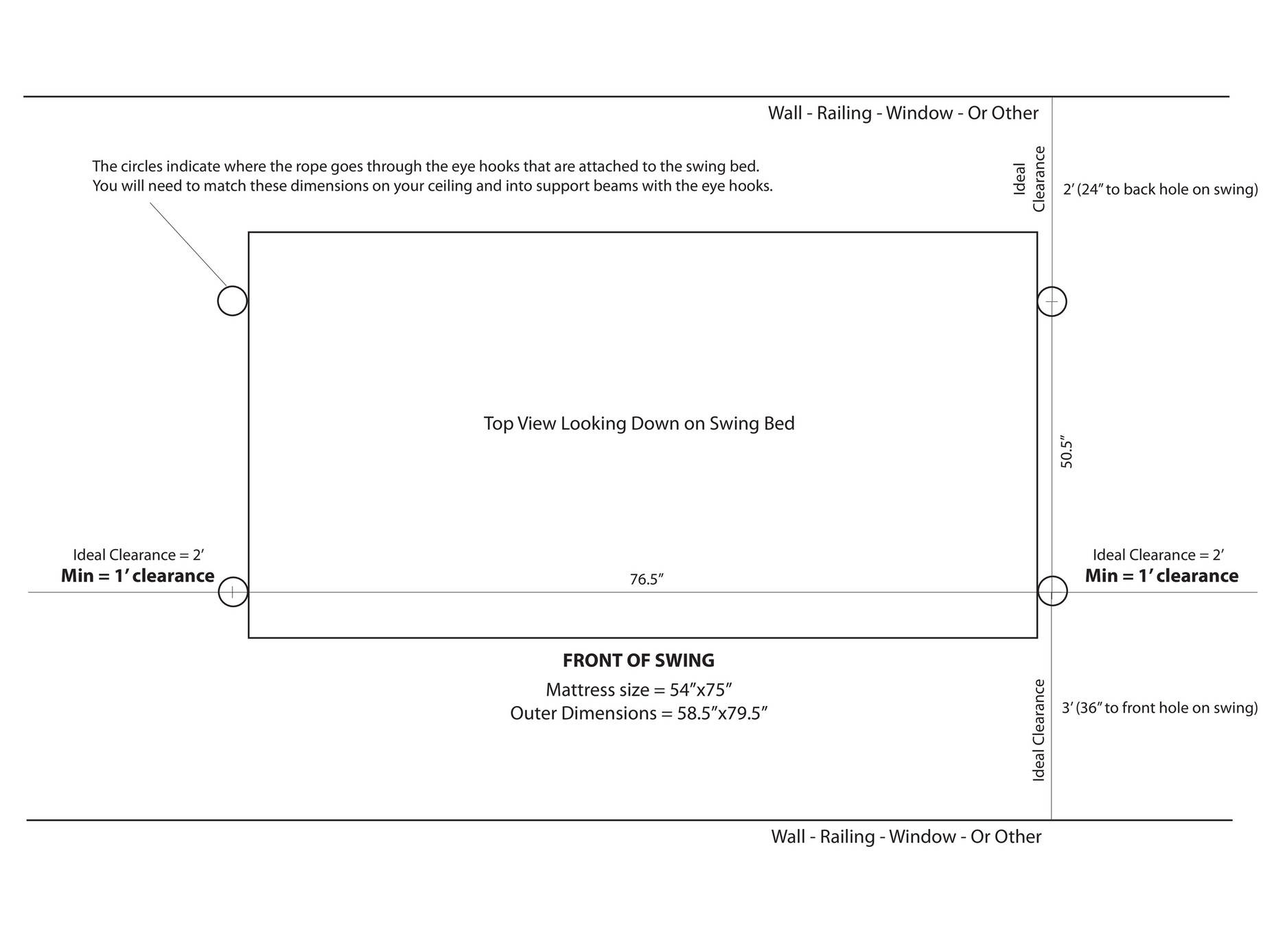 Lowcountry Swing Beds - PENINSULA Full Size Diagram - Page 1 - Created ...