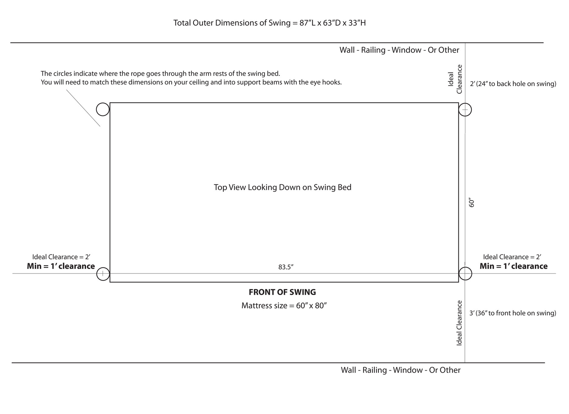 Lowcountry Swing Beds - Ion Queen Size Diagram - Page 1 - Created with ...