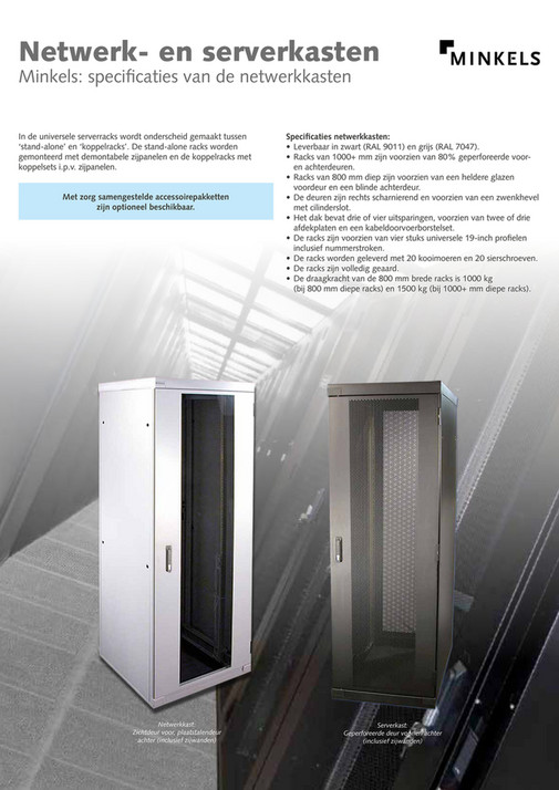 Worden Rack Intronics - Server- en netwerkkasten matrix Minkels - Pagina 1