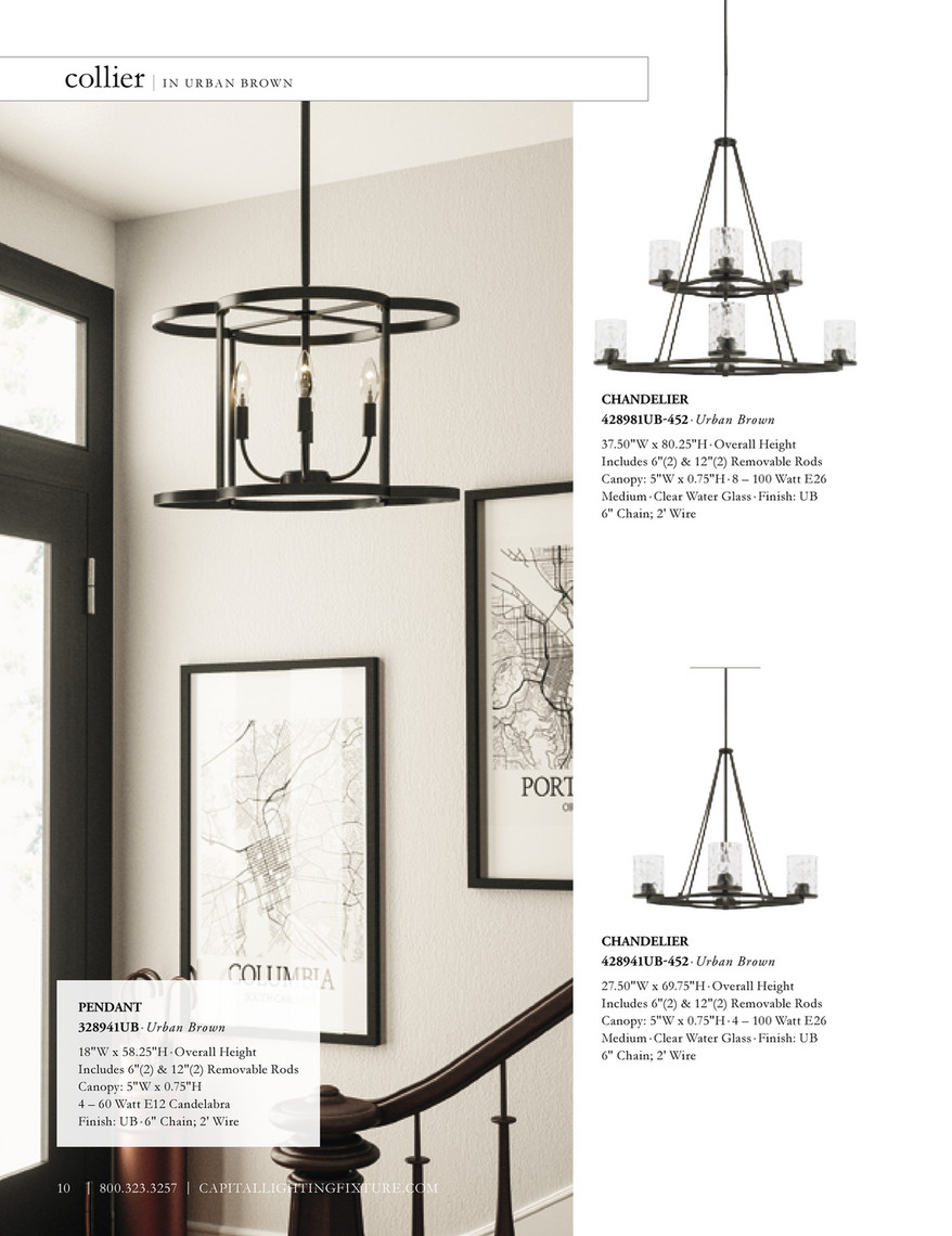 Capital Lighting Fixture - HomePlace Lighting Catalog 2018 - Page 10-11 -  Created with Publitas.com