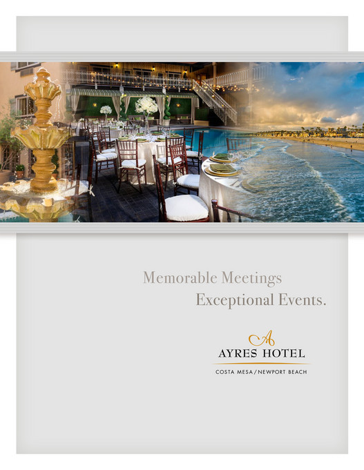 Costa Mesa Ca Wedding Venue In Newport Beach Ayres Hotel Memorable Meetings Exceptional Events