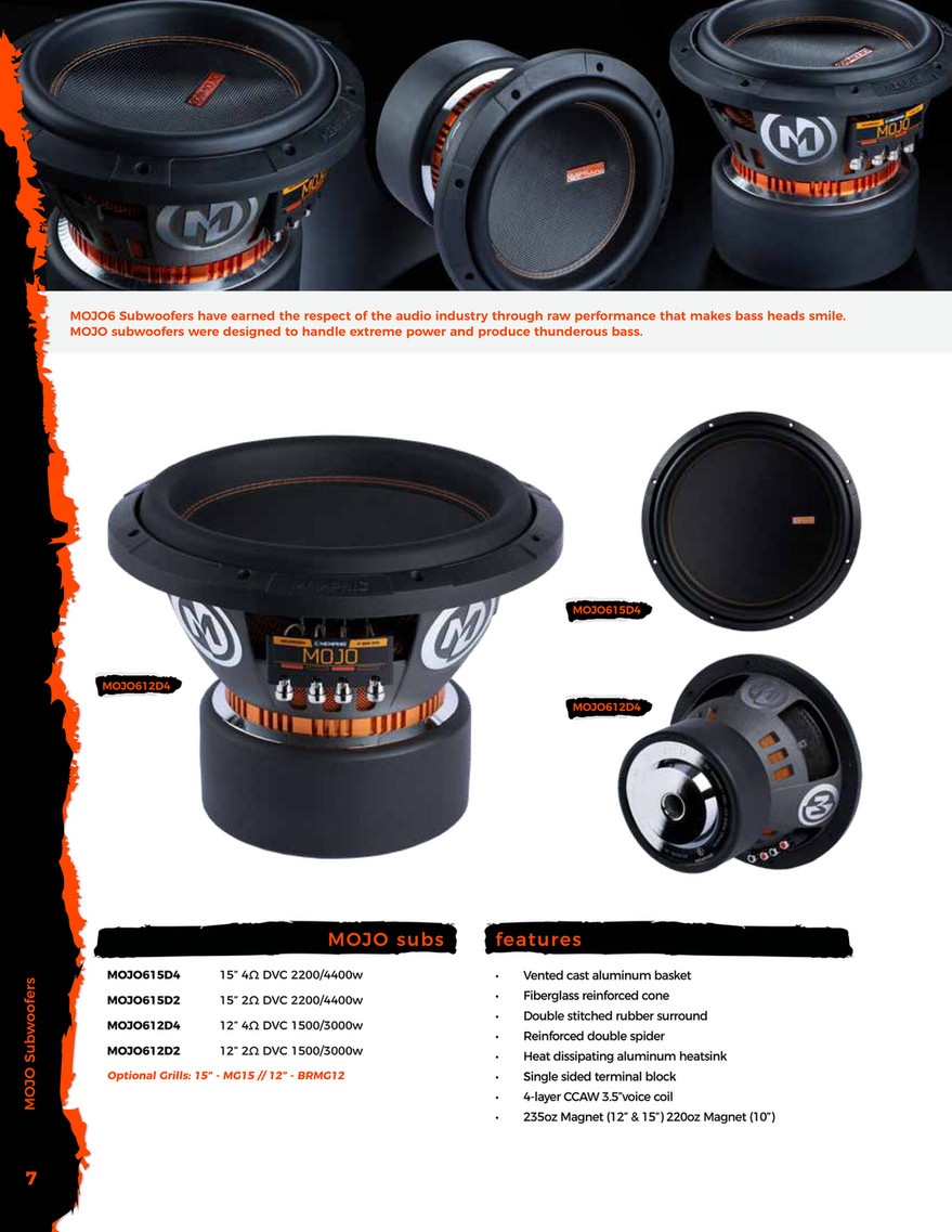memphis audio - MA 2020 CATALOG PRINT 