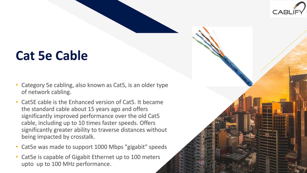 Difference between Cat5, Cat5e, Cat6, Cat6a and Cat 7 Cabling types ...