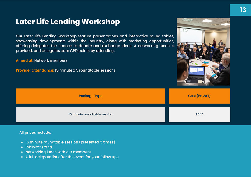 The Right Mortgage & Protection Network Marketing & Events Opportunities Pack 2024 Page 14