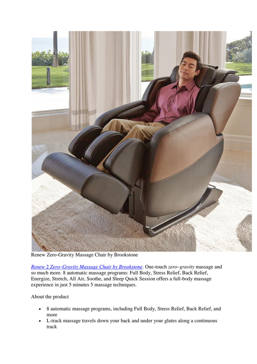 Pvt Highest Quality Massage Chairs 2018