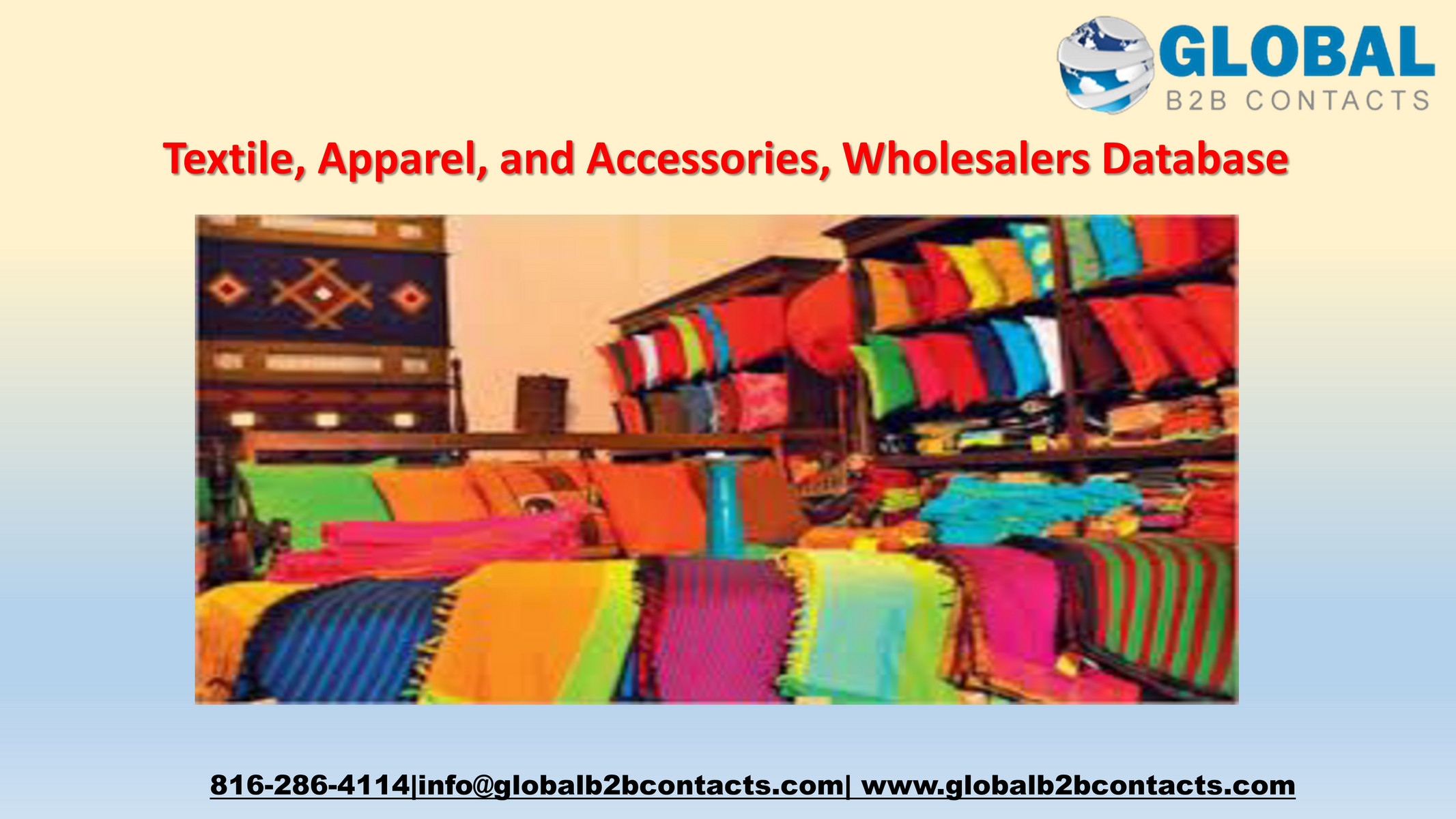 Globalb2bcontacts - Textile, Apparel, And Accessories, Wholesalers ...