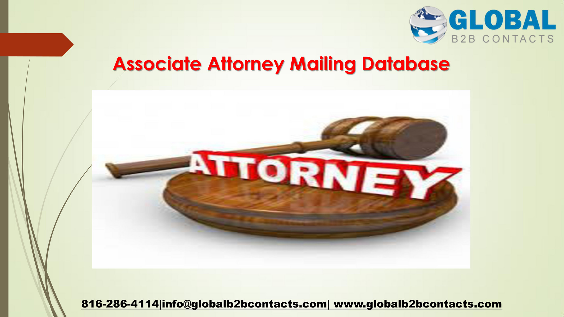 Globalb2bcontacts Associate Attorney Mailing Database Page 1   A9bbf4c4f92fb7b7c18a09d3149ddfeea0add9b9 At1600 