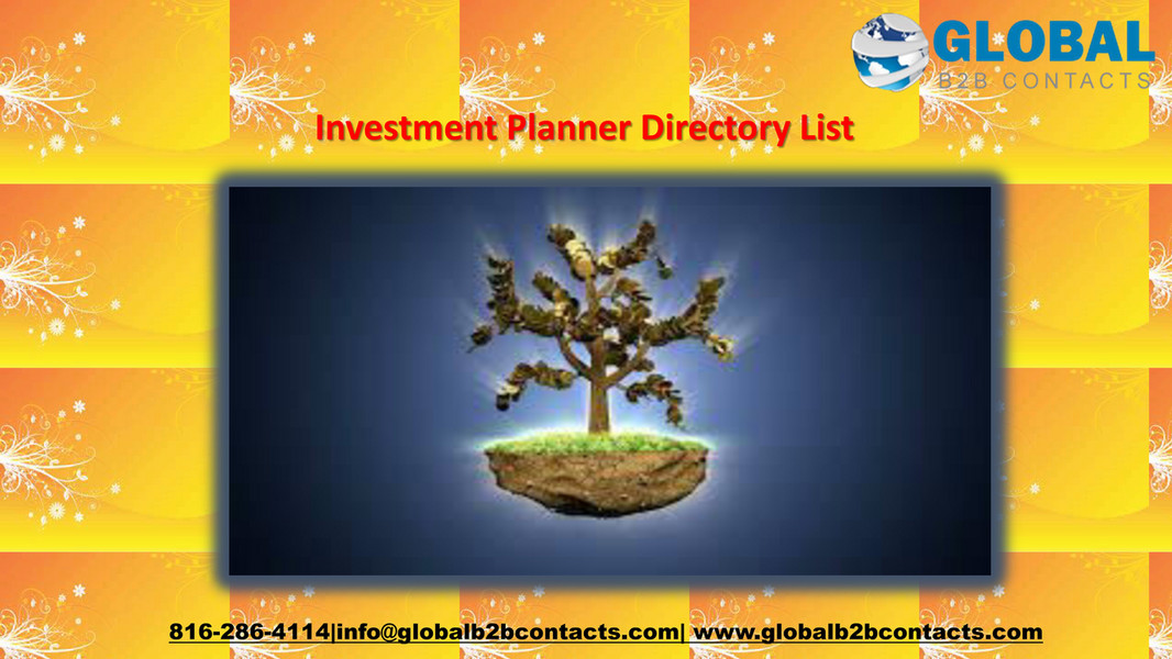 Globalb2bcontacts Investment Planner Directory List Page 1