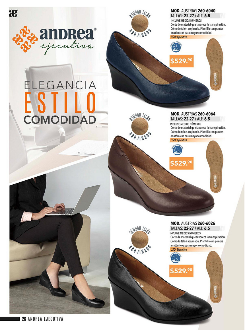 zapatos - andrea profesionla ejecutivo - Página 2-3 - Created with  Publitas.com