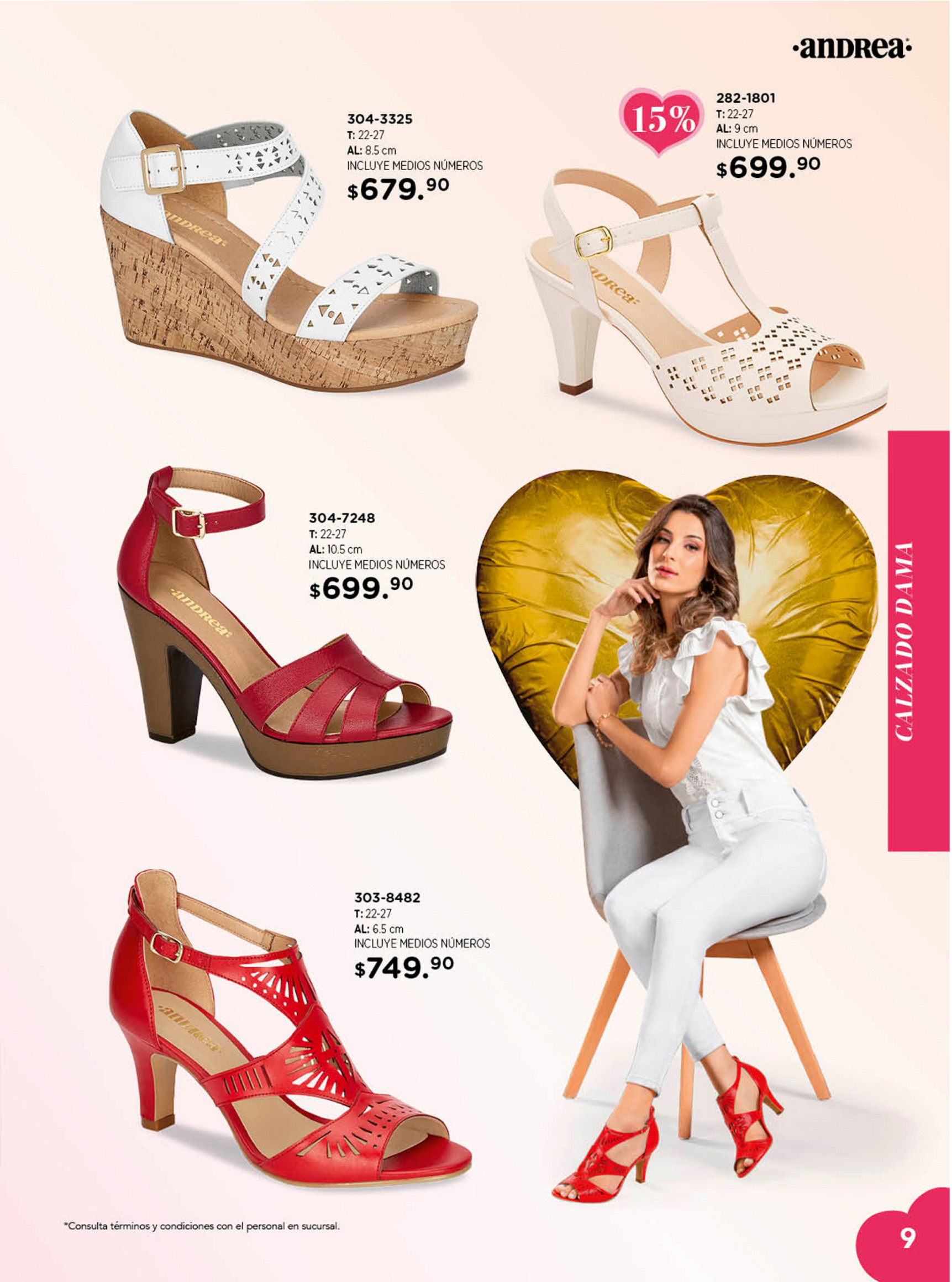 Catalogo andrea zapatos on sale