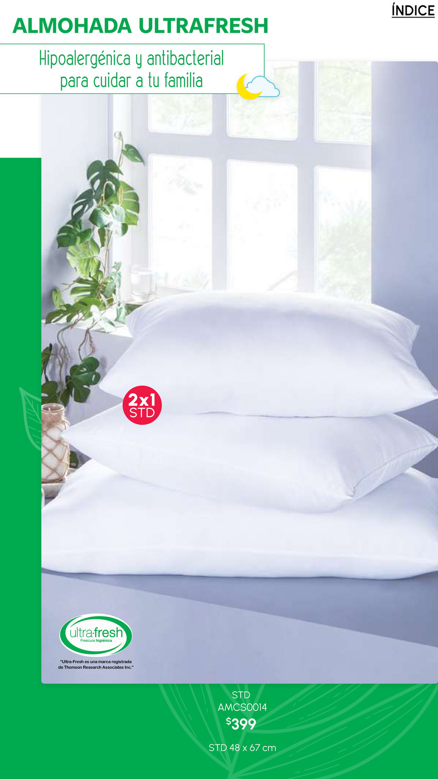 Almohadas concord ultra discount fresh