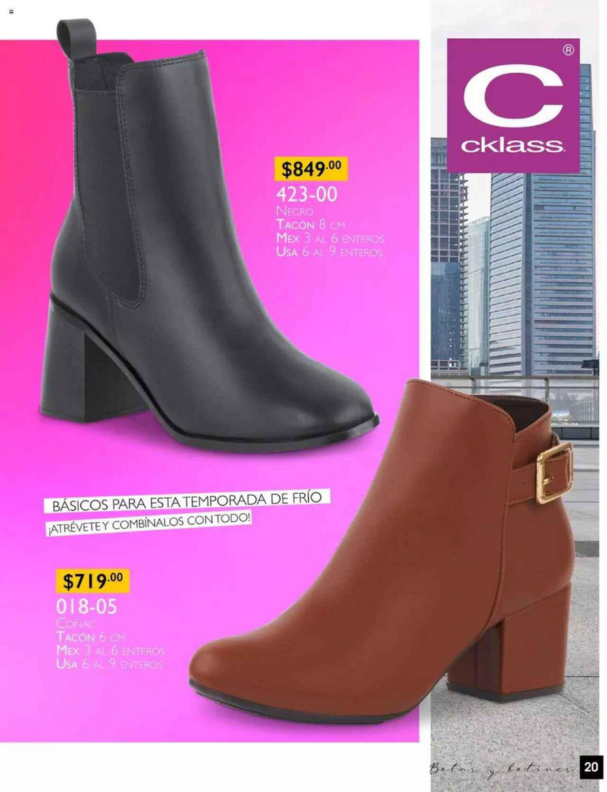 Cklass Otoño Invierno Catalogo Cklass Botines 2020 Botines Cklass